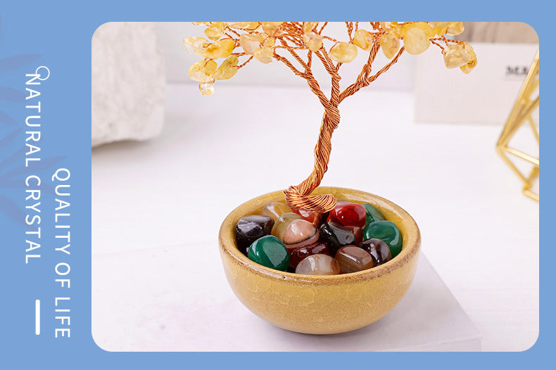 Citrine Tree of Life Wealth