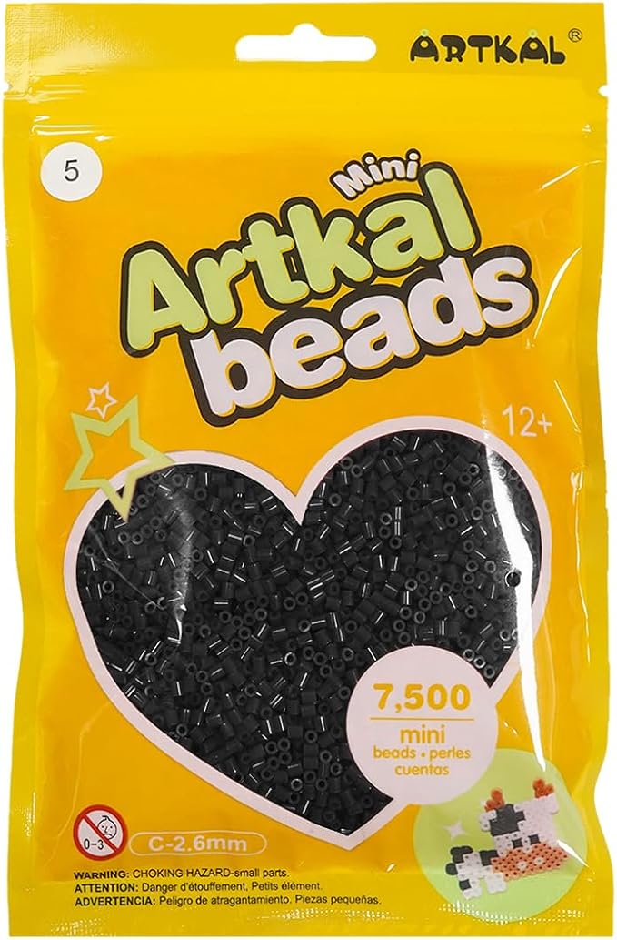 Premium Mini Fuse Beads Refill Pack – 7,500pcs (C-2.6mm)