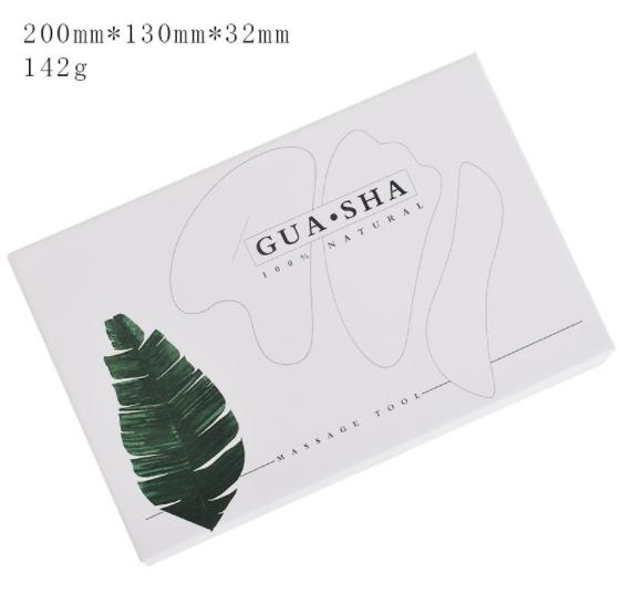 Guasha Jade Stone tool 3 in 1 for face & body massage