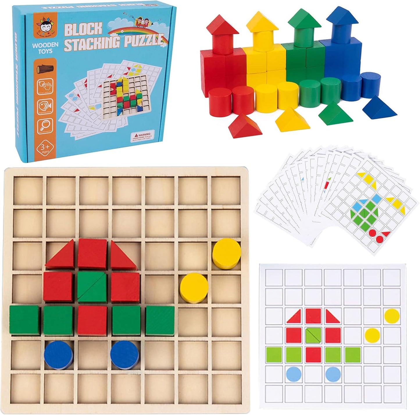 Wooden Creative Building Blocks