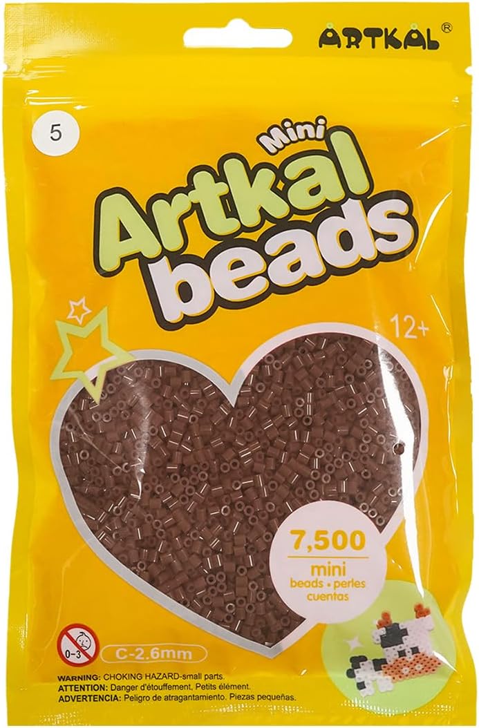 Premium Mini Fuse Beads Refill Pack – 7,500pcs (C-2.6mm)