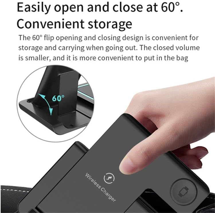3 in 1 Wireless Charger Stand 15W