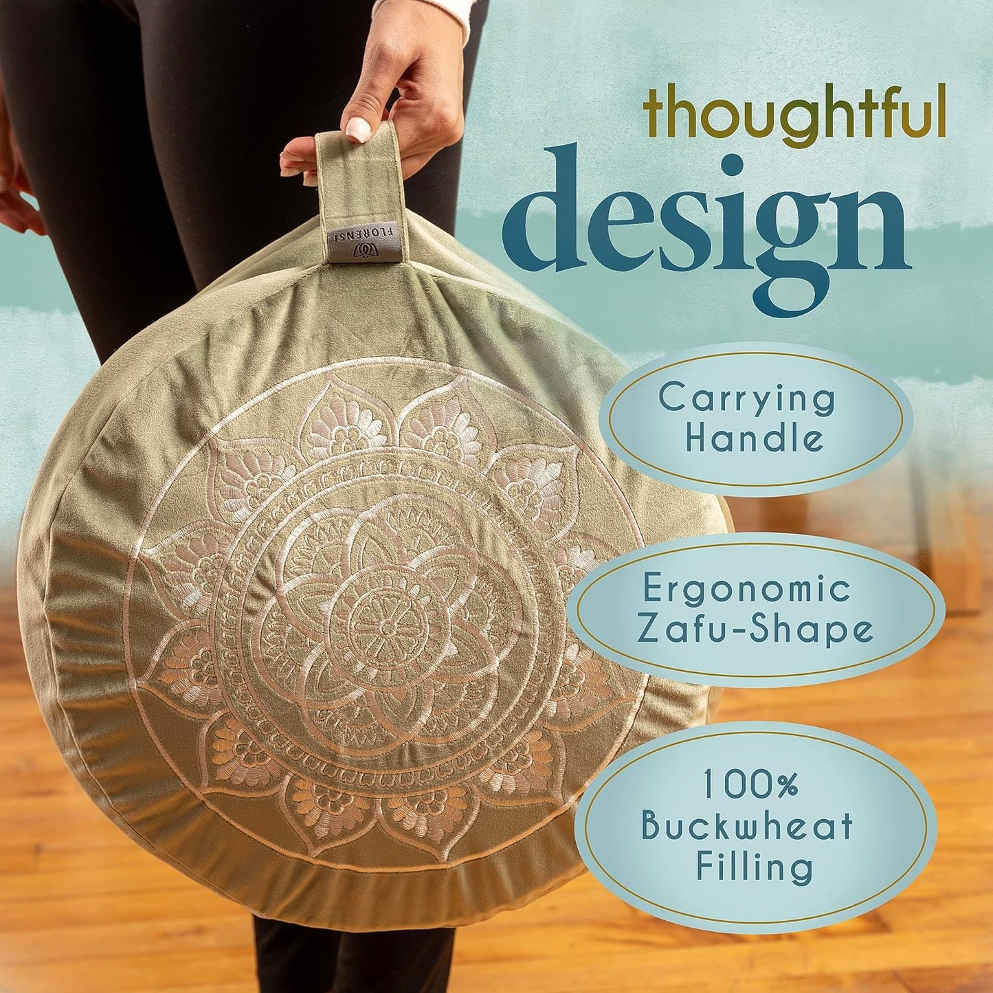 Meditation Cushion for Zen & Yoga