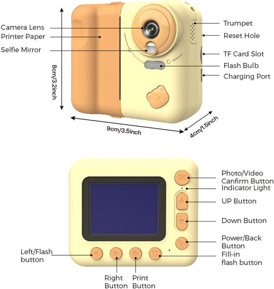 Instant Camera for Kids