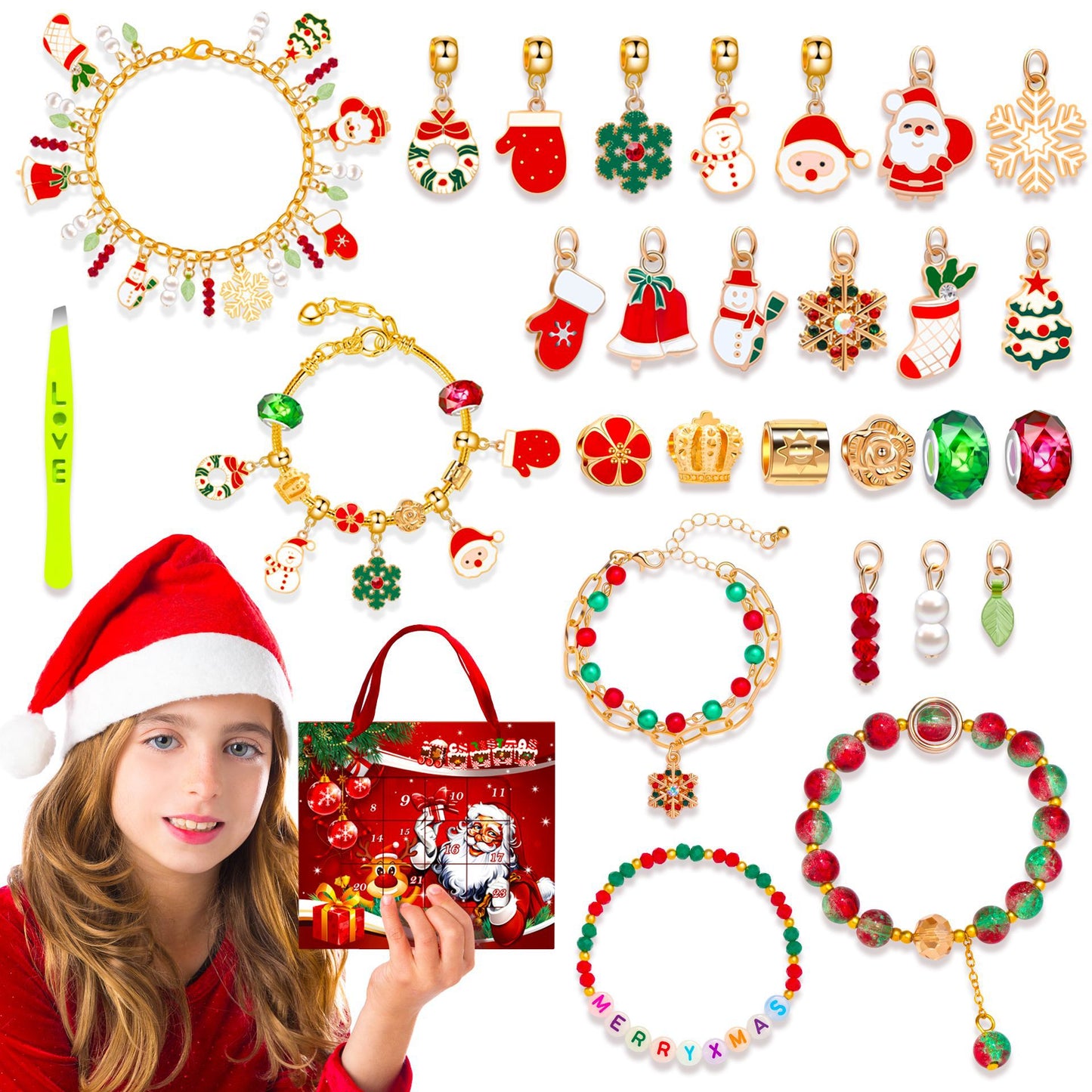 Christmas Bracelet Advent Calendar