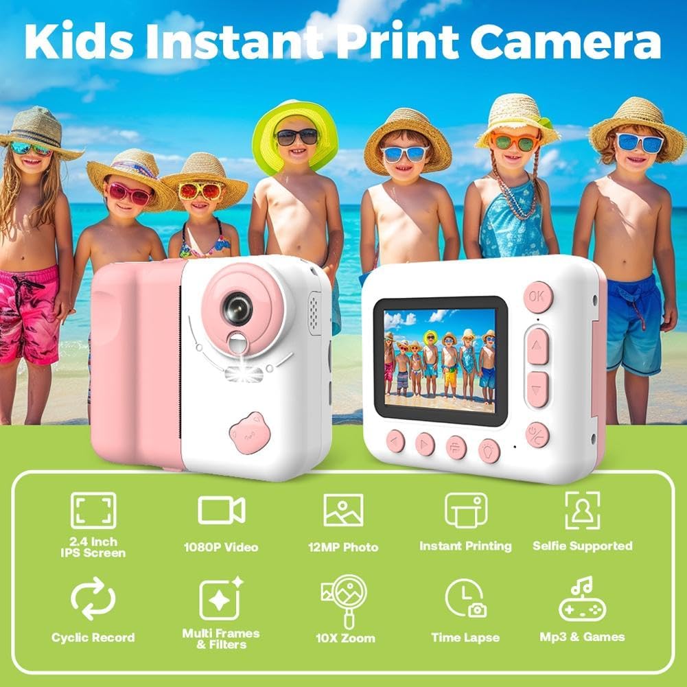 Instant Camera for Kids