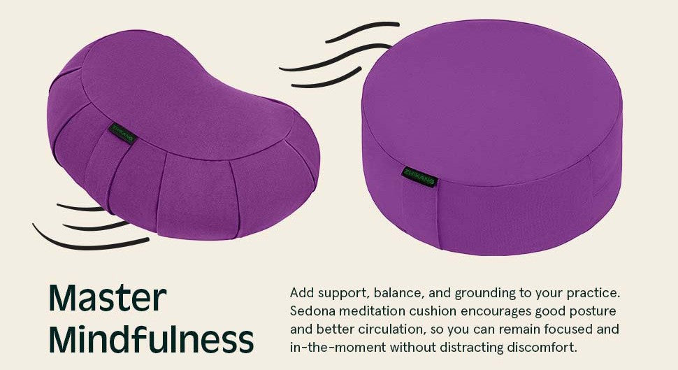 Crescent Meditation Cushion