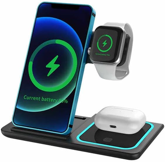3 in 1 Wireless Charger Stand 15W