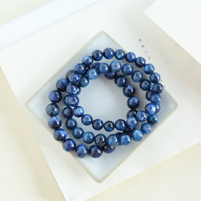 Blue Sapphire Bracelet- Health Weath Happiness