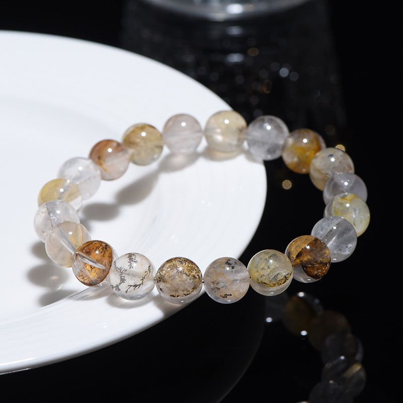 Dendritic Quartz Bracelet- Growth & Confidence