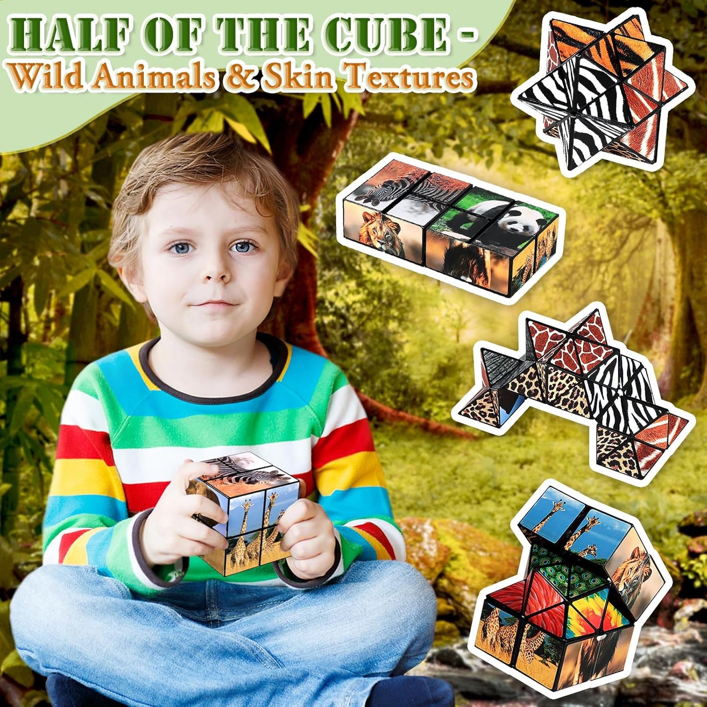 Cute Animal Magic Cube