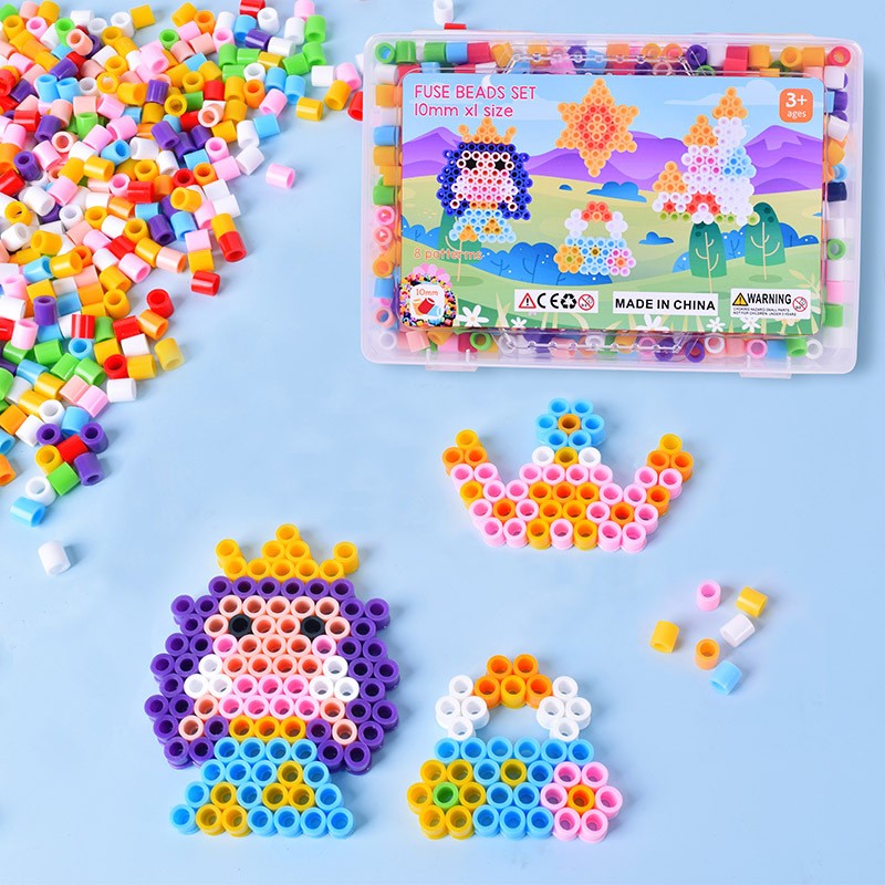 Princess Theme Large Fuse Beads Kit 10mm – Girls DIY Craft Gift Set
