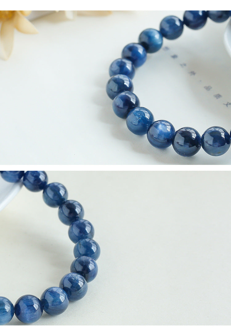 Blue Sapphire Bracelet- Health Weath Happiness