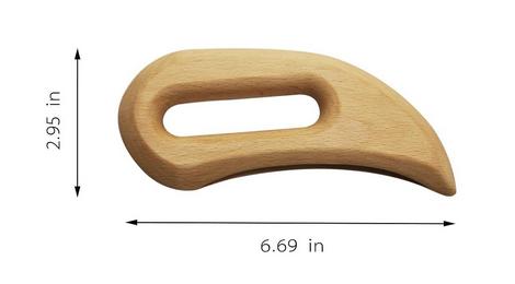 Guasha wooden massage tool