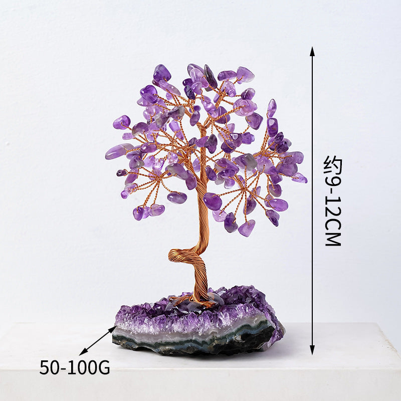 Crystal Tree of Life Natural Amthyst