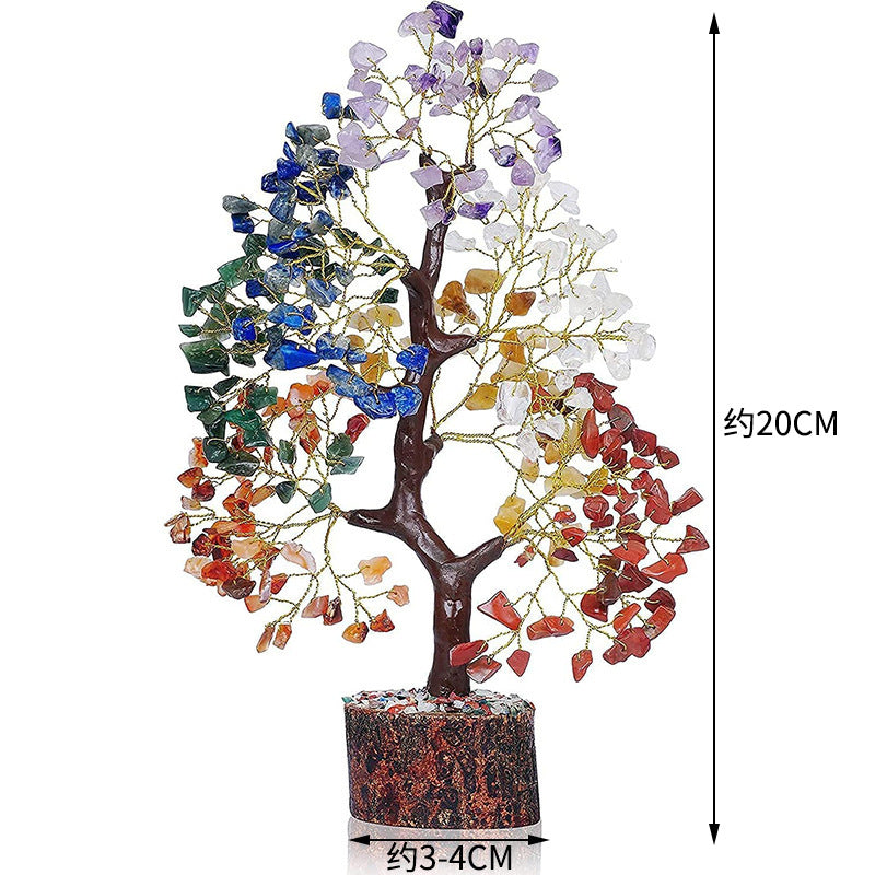 Fengshui Rainbow Crystal Tree of Life