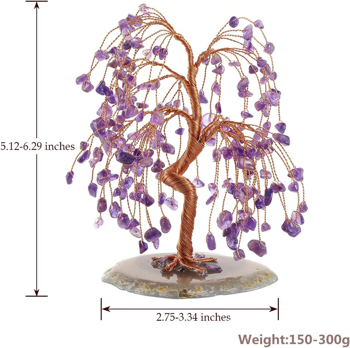 Amethyst Tree of Life Healing & Wealth