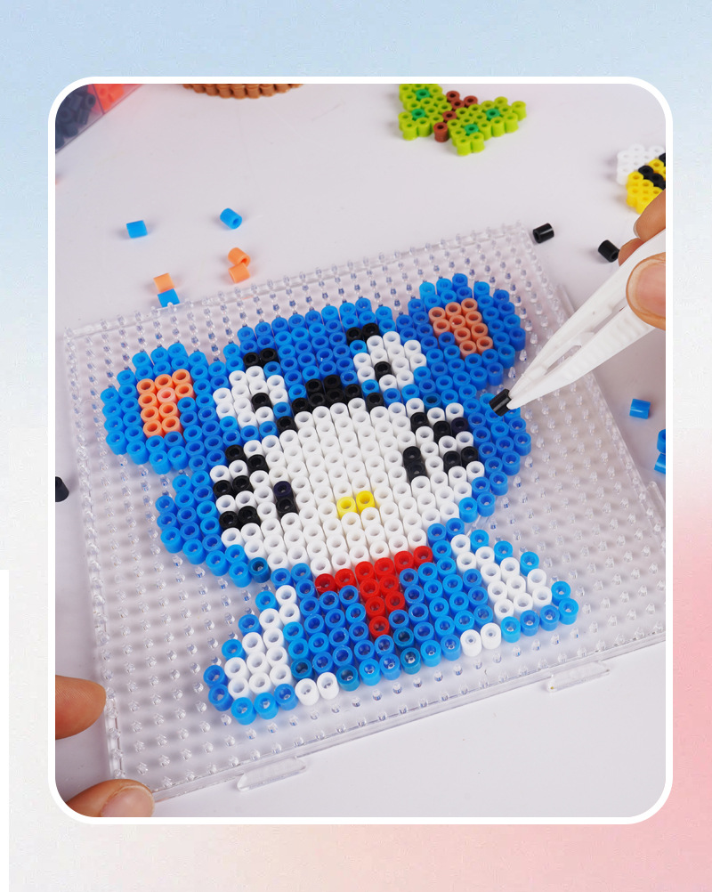 New Fuse Beads Kit – 5mm, 48 Colors, 9600 Beads + Free Refill Pack